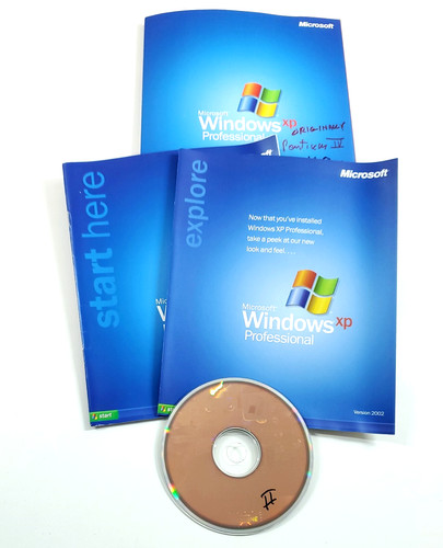 Vintage microsoft windows - microsoft, xp